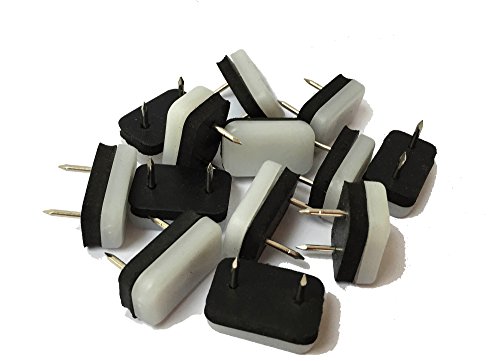 Schwinn design design61 8 patins patins 30 x 18 mm avec clou et de patin en caoutchouc blanc/noir)