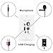 Herdio Bluetooth Wall Amplifier 4 Channels Volume Control Wall Plate USB/MIC/AUX(3.5mm) Inputs Connect 4 Speakers with 12V 3A Power Supply,HWA-16BT-4CH