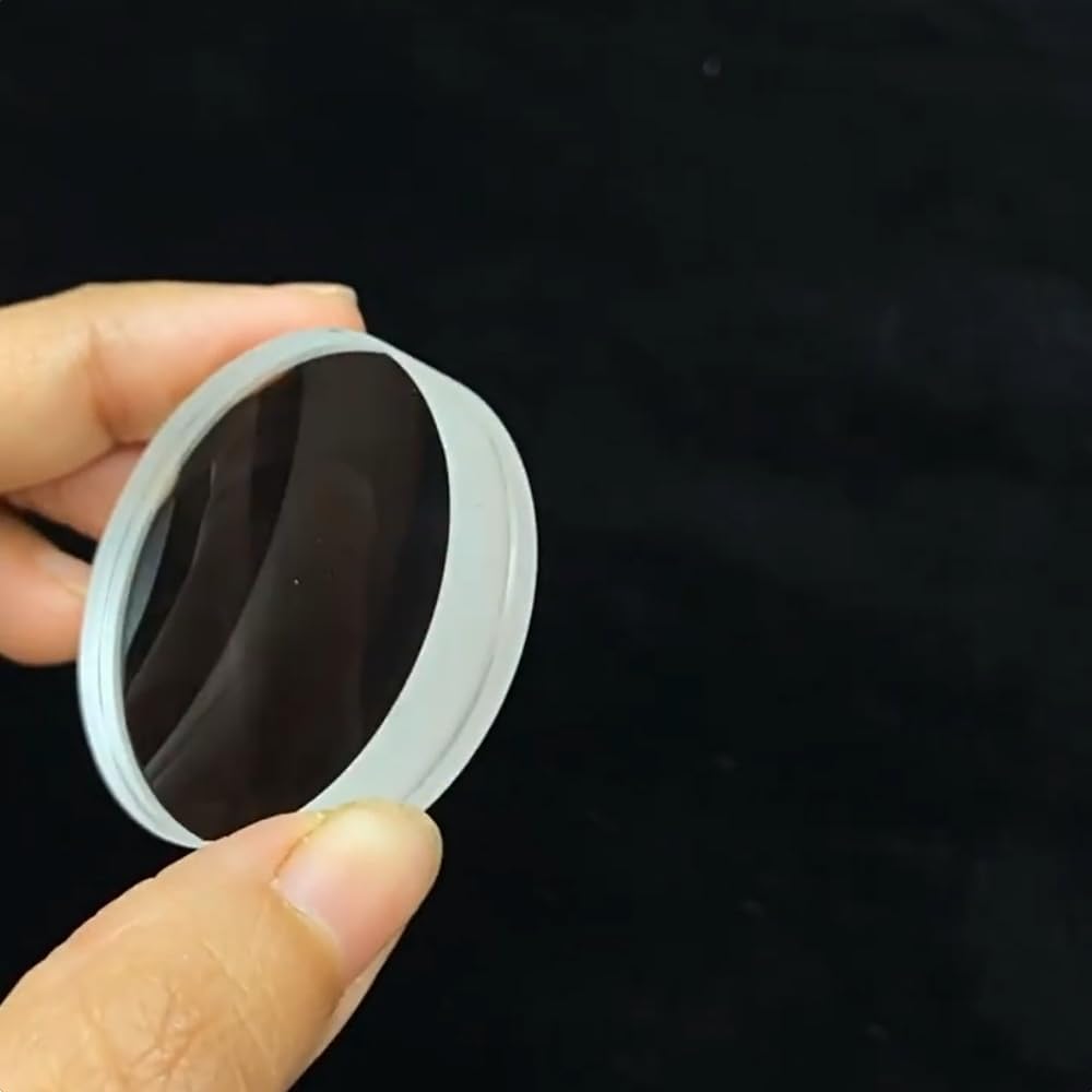 D30mm Aperture Glued Series Objective Lens, Refractive Astronomical Telescope DIY Accessory,Dia. 30/31/32/34/35/36/37/39 mm Optional (D35F182 Glued Blue Film)