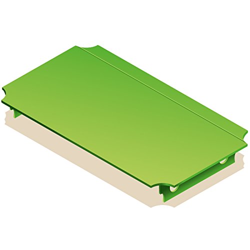 Preisvergleich Produktbild Quadro Platte 40x20 cm grün