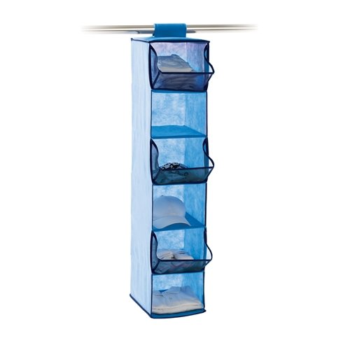 Buy neatfreak neatKIDS 6Shelf Mesh Closet Organizer, Blue Online at
