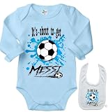 SHIRTZIE DESIGNS Its going to get Messi onesie -infant...