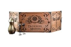 Game Master Screen made for Board Role Playing Game - Wooden Handcrafted GM Screen Set - DM Gift Idea - Gifts for Him and Her (Medium 12x9