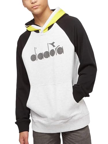 Sweat Diadora Gris S, idéal pour vos séances de running matinales