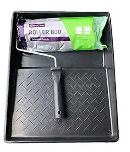 Asian Paints 9Inches Interior Application Roller with Tray Combo Set