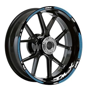 Accessories For Y&Amp;Amaha For T&Amp;Max 500 530 560Sx Reflective Motorcycle Wheel Sticker Hub Decals Rim Stripe Tape 4 41emnmhp6sl. sl500 . ss300
