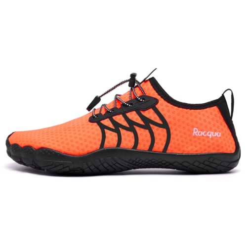 Image of Racqua Water Shoes Quick-Dry Swim Shoes Breathable Lightweight Beach Shoes Pool Barefoot Aqua for Women Men