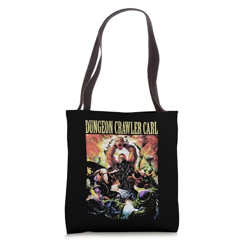 Bolsa tipo tote con ilustración de portada de la serie de libros LitRPG DCC Illustrated Distressed miniatura 1
