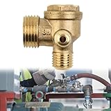 Installation pratique : doté d'extrémités filetées, ce clapet anti-retour peut être facilement installé dans votre système de compresseur d'air, ce qui vous permet d'économiser des efforts.