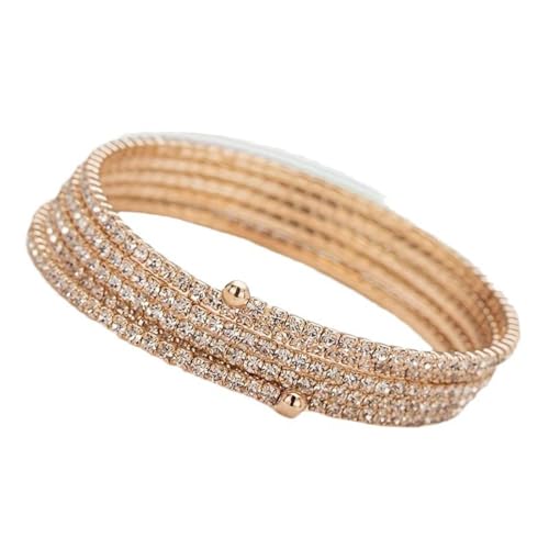 1.Sparkly catena di bracciale di cristallo è fatta di Alloy.not facile da sbiadire, boheima nuovo stile e nuova moda.