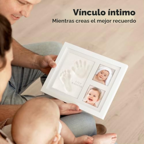 Miniatura 9 de Keababies Kit De Recuerdo De Huella De Bebé - Marco De Kit De Arte De Memoria Para Bebé Recién Nacido - Baby Shower Para Niños, Niñas - Caja De Regalo De Baby Registry Alpine White