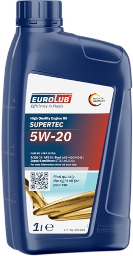EUROLUB SUPERTEC SAE 5W-20 Motoröl, 1 Liter