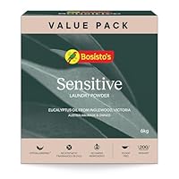 Bosisto’s Sensitive Laundry Powder 6kg – Made with Australian Eucalyptus Oil, No Synthetic Fragrances or Dyes
