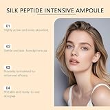 Serum nawilżające kolagenowo-peptydowe w ampułce, silnie liftingujące ampułki z peptydem jedwabiu, ujędrniające i nawilżające serum do codziennej twarzy, dla gładkiej i elastycznej skóry u kobiet (2