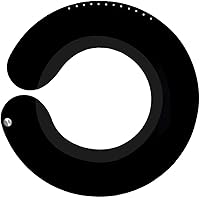 Vista 4 de Cuello de corte de salón de belleza, capa de corte impermeable de silicona, capa de corte antideslizante, chal de peluquería redondo, suministros