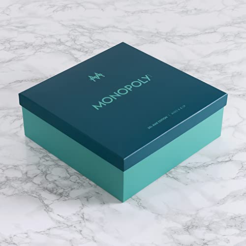 WS Game Company Monopoly Del Mar Shagreen Edition