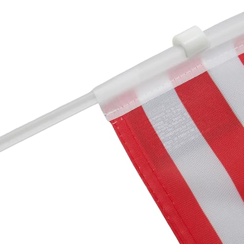 Image of United States Car Flag 18'' x 12'' - USA - US - American Car flags 30 x 45cm - Banner 18x12 INCHES PLASTIC STICK - AZ FLAG