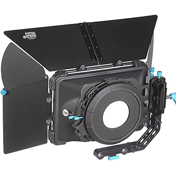 FOTGA DP3000 M3 15 mm Rail Swing-Away Dual 4x4 Filtr Lens Matte Box z donutami do lustrzanki lustrzanej lustrzanej
