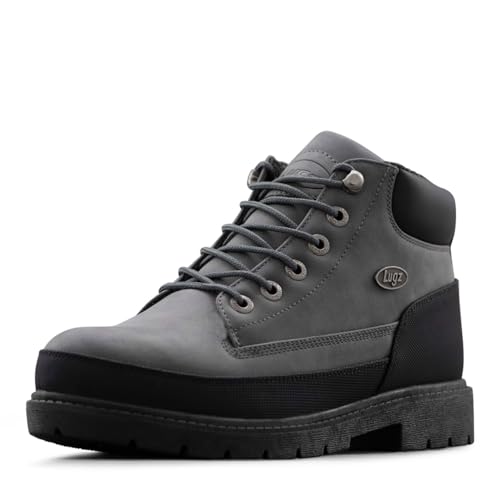 Lugz Men's Drifter Chukka Boot, Charcoal/Black Weatherguard, 10 M by Lugz - Used condition - US$45.13