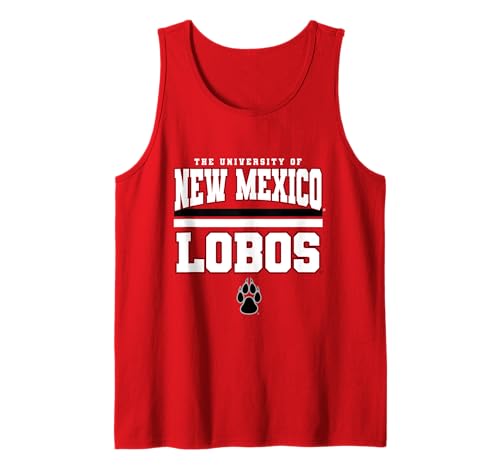 New Mexico Lobos | Official University of NCAA | VNPNMX301 Tank Top