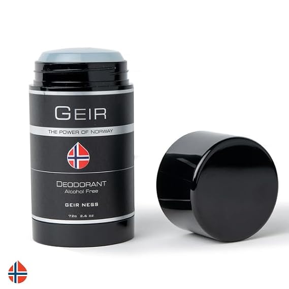 Geir Ness Men Deodorant Alcohol and Aluminum Free Deodorant