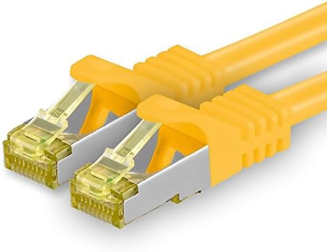 Cat.7 kabel sieciowy 5 m 10 kolorów 10 sztuk Cat7 kabel Ethernet kabel sieciowy LAN kabel surowy 10 Gb s SFTP PIMF LSZH zestaw kabel krosowy z wtyczką Rj 45 Cat.6a