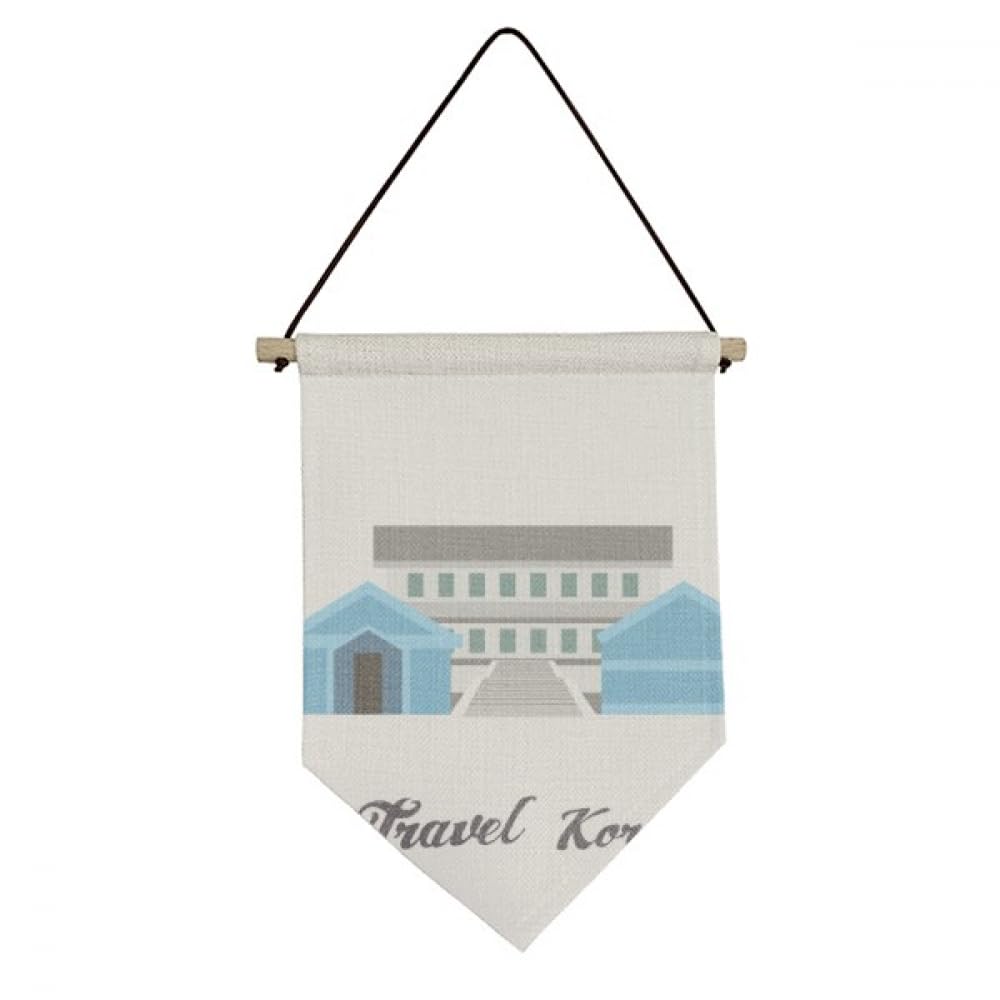 Drapeau de la Corée en toile suspendue style rétro - 4