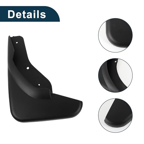 Image of Mud Flaps Splash Guards for Volkswagen Magotan 2007-2011 W /Mount Accessories Mud Guards Front and Rear 1 Set