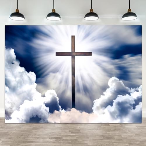 Toile de fond photographie Jésus-Christ pour prière en famille et décoration de Pâques