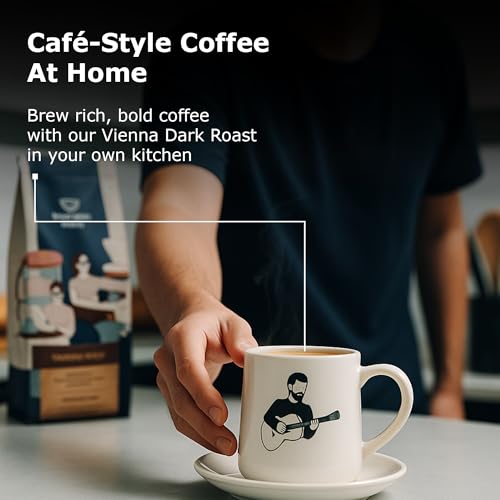 Image of THIRD WAVE COFFEE | Vienna Roast | 100% Arabica | Dark Roast | Moka Pot | Fine Grind | 500 grams (250 * 2) | Pouch