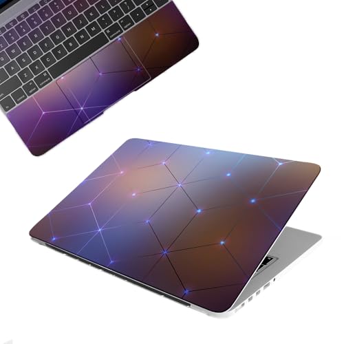 Image of Galaxsia Pattern D31 Top+Wrist Pad Vinyl Laptop Skin /Sticker /Cover Upto 15.6 Inches Laptops Laminated-Removable-HD Quality Compatible for Hp-Dell-Sony-Lenovo-Asus etc.(15x10 Inches)