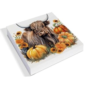 Farmhouse Fall Decor Autumn Decorations Pumpkin Cow Wooden Sign Fall Home Decor Indoor for Desk Table Shelf 5 X 5 Inches Farmhouse Fall Decor Autumn Decorations Pumpkin Cow Wooden Sign Fall Home Decor Indoor for Desk Table Shelf 5 X 5 Inches