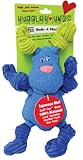 HuggleHounds Ruff-Tex Bugsy Dog Toy, Blue - Large