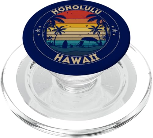 Honolulu Souvenir - Hawaii Reminder PopSockets PopGrip for MagSafe