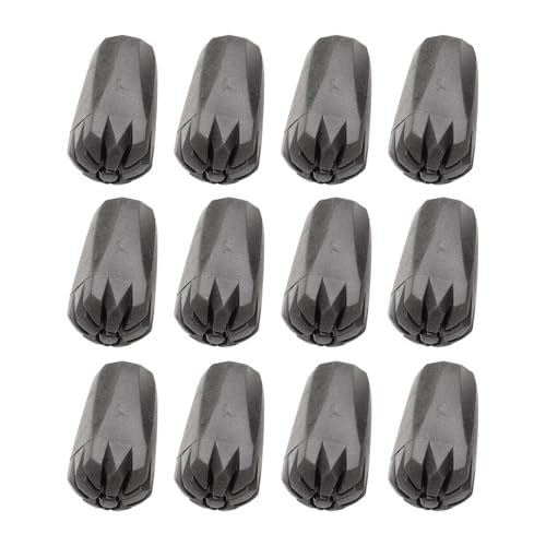Bastones de trekking redondos universales para asfaltos y gravas, 12 unidades