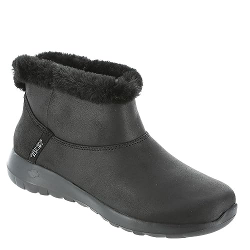 Skechers Dam On-the-go Joy Cozy DreamAnkle Boot, Svart textil, 39.5 EU
