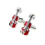 Geige Muster Manschettenknöpfe Manschettenknopf Cuff Links Hochzeit Schmuck