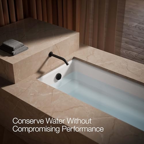 Kohler 77999-BL Components Wall-Mount Bath Spout, Matte Black by Kohler - Image 9