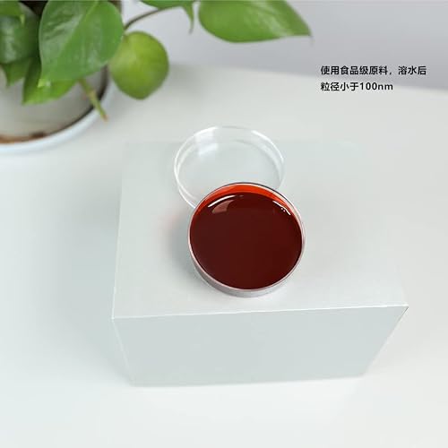 Wonderland Herbs Haematococcus Pluvialis Water-Soluble Oil Slurry 1% Aw1 Astaxanthin (Asta) Emulsion Hplc, 10 Grams (0.34 Fl Oz.), The Strongest Antioxidants Supplement, Free Radical Scavenging #TOP1