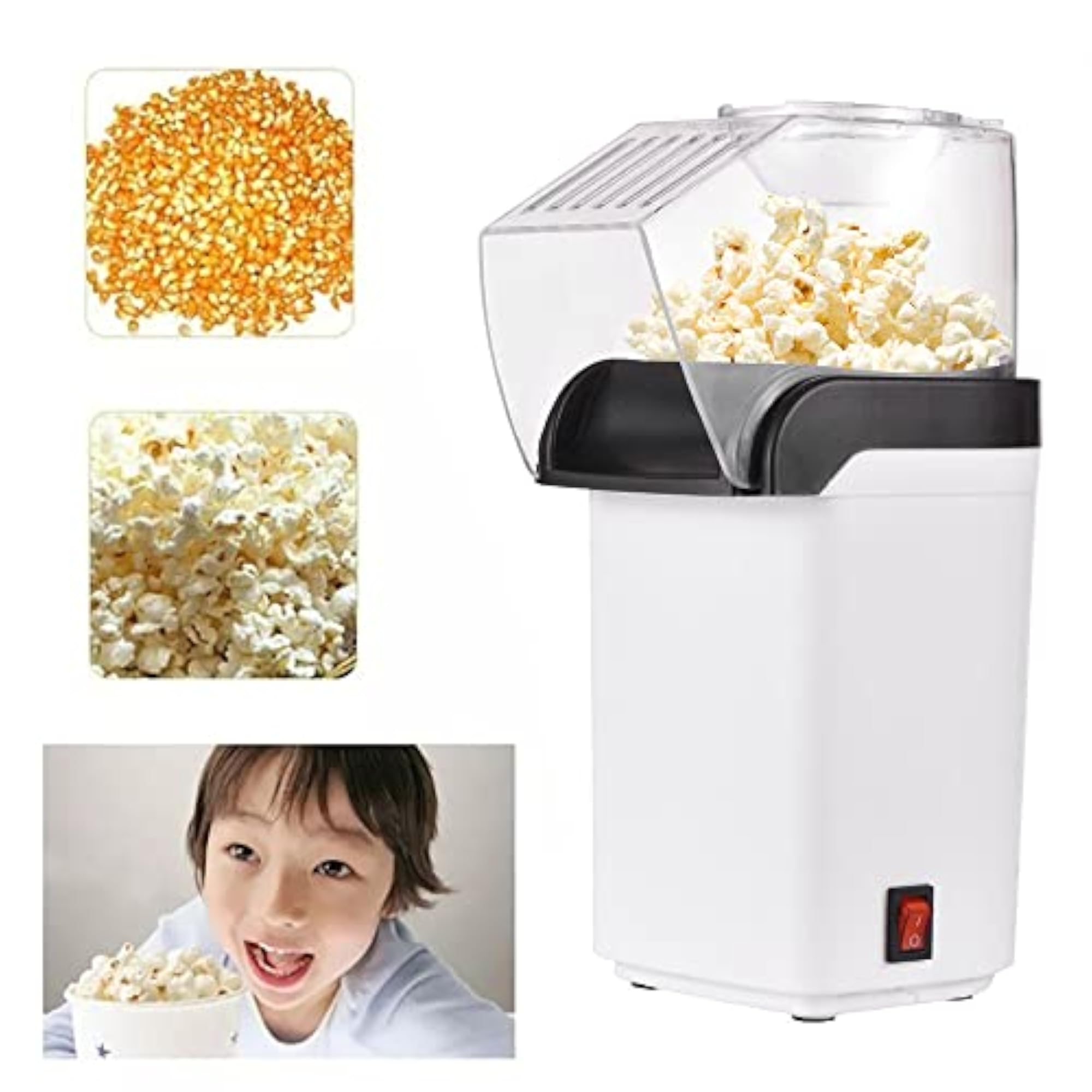 1200W Mini Electric Popcorn Making Machine for Home