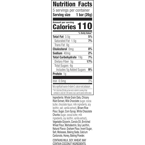 Image of Nature Valley S'Mores Peanut-Free Chewy Granola Bar, 5 ct, 4.6 oz
