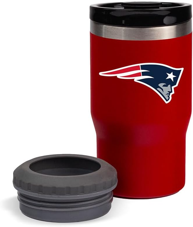 The Memory Company Officially Licensed NFL Stainless Steel Cooler Caddie - Insulated Beverage Holder Vacuum Insulated Cooler Caddie, Perfect for Tailgating, Game Day, and Outdoor Events