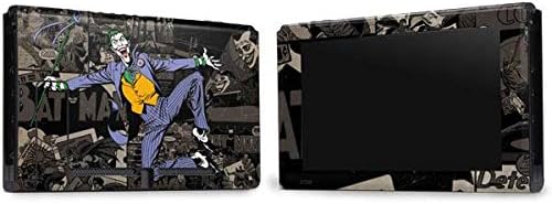 Skinit Decal Gaming Skin Compatible with Nintendo Switch Bundle - Officially Licensed Warner Bros The Joker Mixed Media Design