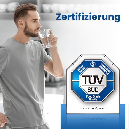 PUREPLUS 5 Micron 10x2.5 Hauswasser-Sedimentfilterpatrone – Ersatz für 10 UMWELT-System, Culligan P5, Aqua-Pure AP110, Dupont WFPFC5002, CFS10, WHKF-G05 4 Stück