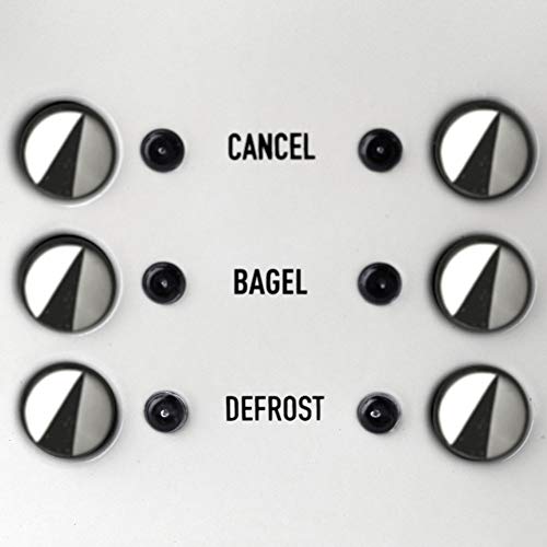 Haden Heritage 4 Slice Wide Slot Stainless Steel Retro Toaster with Adjustable Browning Control and Cancel, Defrost, and Reheat Settings, White - Thumbnail 5