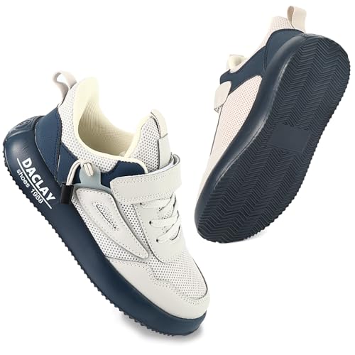 Daclay Kids Sports Shoes Running Shoes for Spring and Autumn Casual Knit Sneakers for Girls Boys School Students Teenager