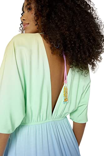 VESTIDO CROPPED PEROLA DEGRADE MENTOS, 237, ADULTO FEMININO, DEGRADE MENTOS, M