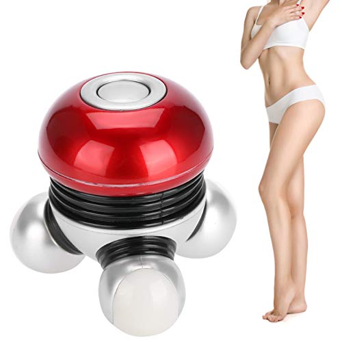 Kireina Mini Massager, Portable Handheld Electric Vibrate Body Massage With Led Lamp For Tension Stress Relax Soothing Relief Circulation #TOP30