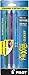 Pilot FriXion Clicker Retractable Erasable Gel Pens, Fine Point, Green/Purple/Turquoise Inks, 3-Pack (31473)