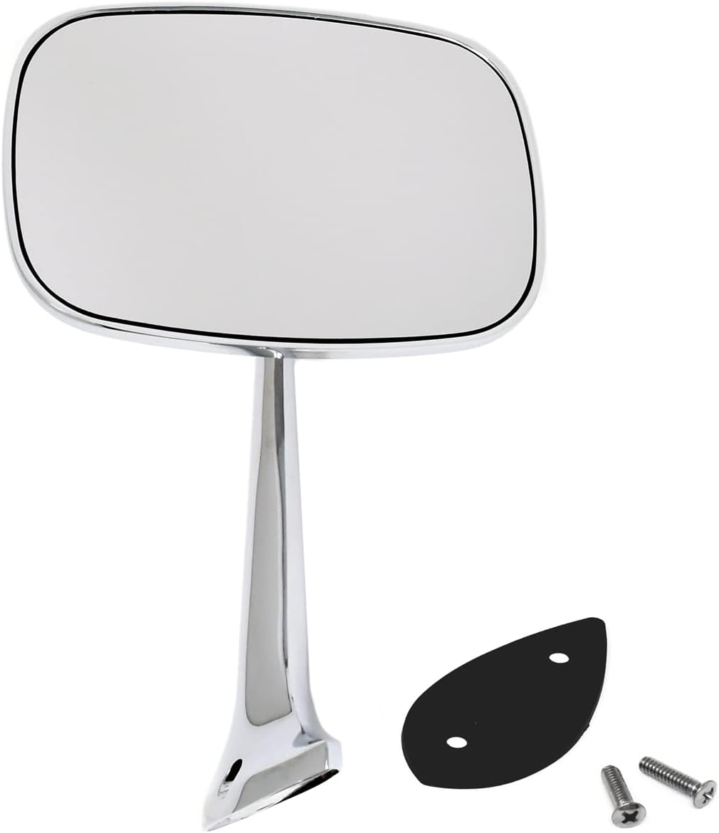 Outside Mirror Assembly Small Head Driver Side For 1968-1974 Chevrolet Corvette